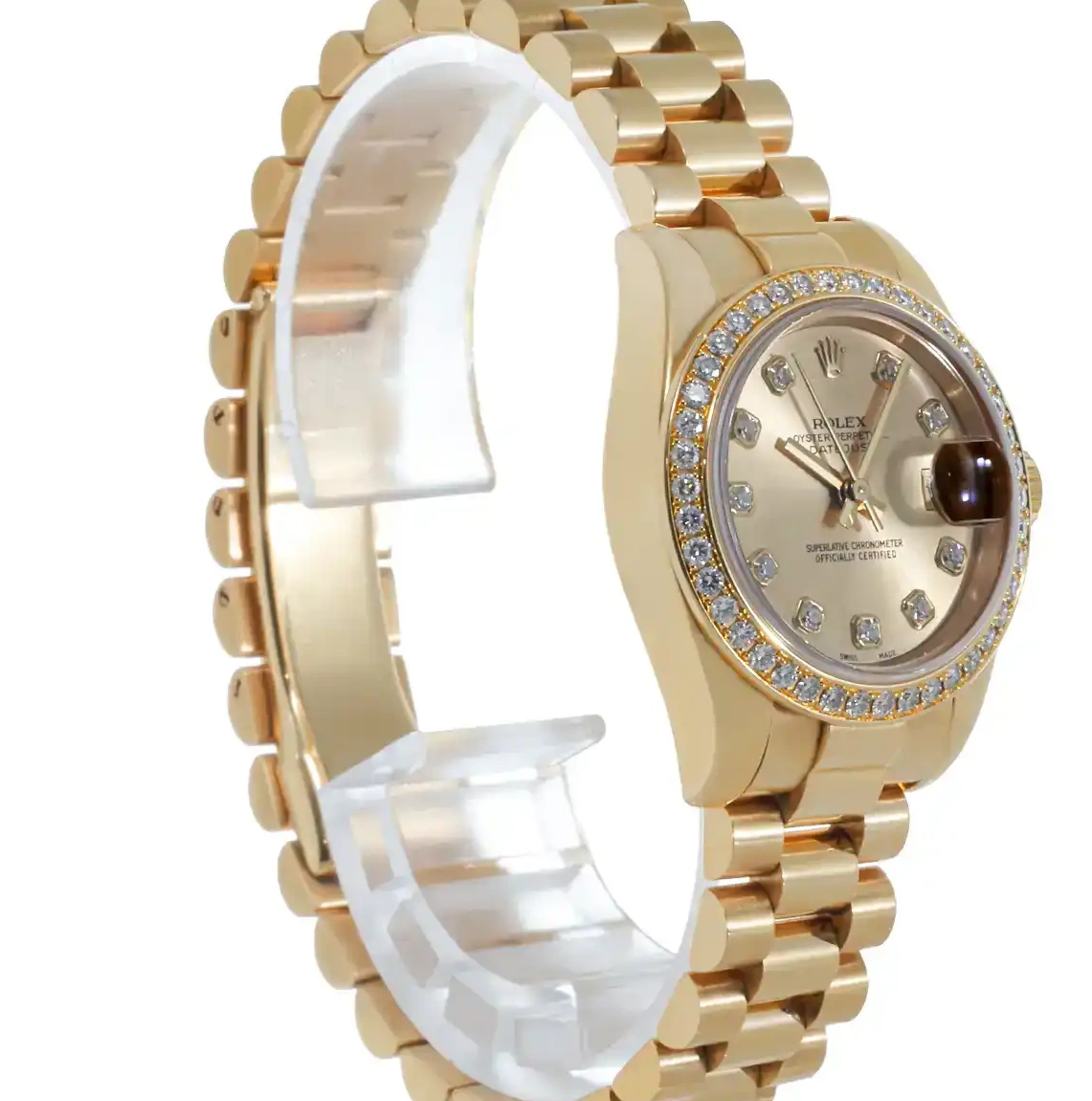 Prestigious Jewellers 179138 Rolex Gold Datejust 0530